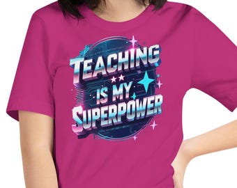 Teaching Superpower: Y2K Hero Tee (v1)