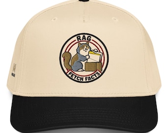 RAG Doll Embroidered Cap — RAG / Vector Search Hat, Data Gift