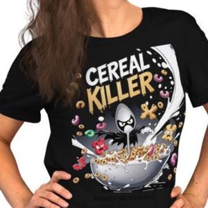 Cereal Killer: Breakfast Horror Comedy Tee