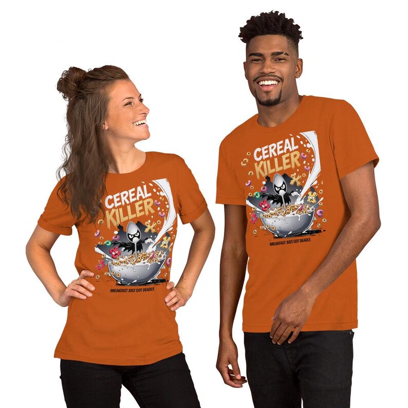 Cereal Killer: Breakfast Horror Comedy Tee