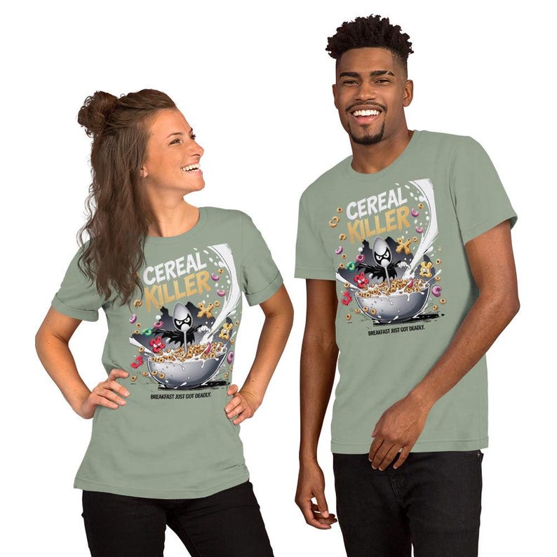 Cereal Killer: Breakfast Horror Comedy Tee