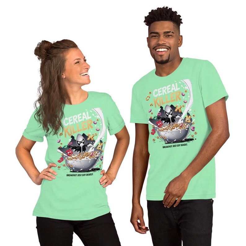 Cereal Killer: Breakfast Horror Comedy Tee