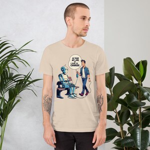 AI Took My Job, So I Took Its Charger Tee