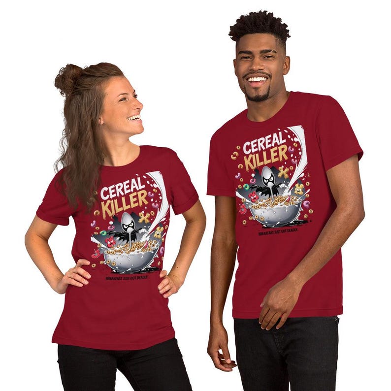 Cereal Killer: Breakfast Horror Comedy Tee