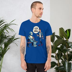 AI Took My Job, So I Took Its Charger Tee