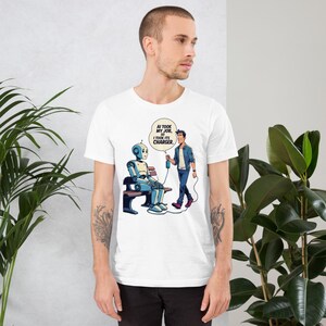 AI Took My Job, So I Took Its Charger Tee