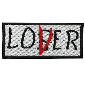 Loser Club Patch (3.5 Inch) Embroidered Iron/Sew-on Badge IT Horror Movie Souvenir Emblem Killer Clown Monster Film Costume, Gift Patches