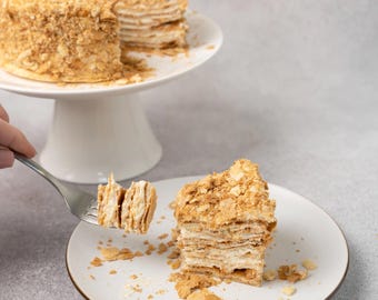 Napoleon-taart Oekraïense versie