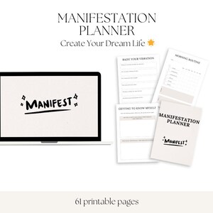 Manifestation Planner – Create Your Dream Life