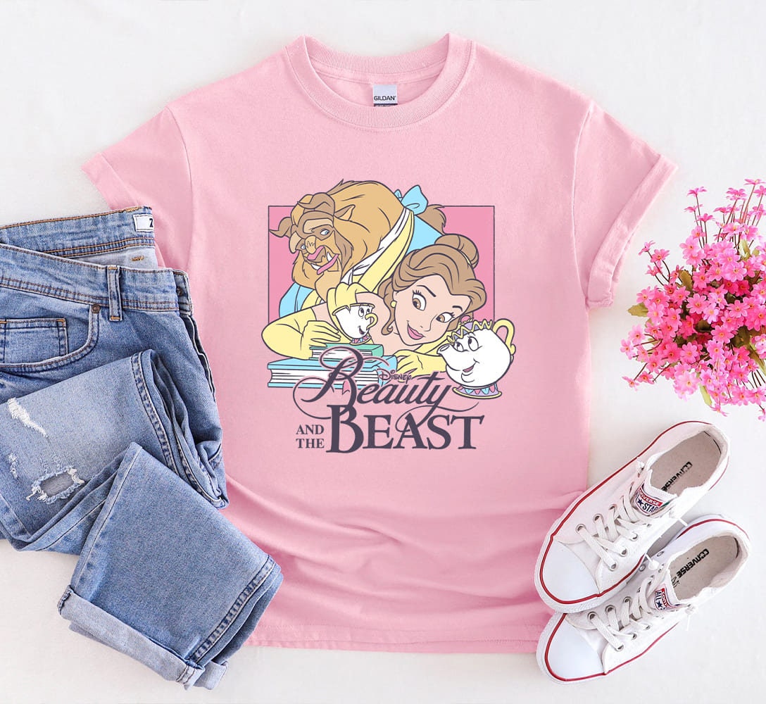 Disney Beauty And The Beast Vintage Sweatshirt, Disney Princess Sweatshirt sold by Carlos