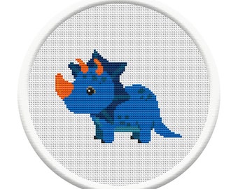 INSTANT DOWNLOAD,Free shipping,Cross stitch pattern, beads pattern ,Cross-StitchPDF,cute dinosaur,zxxc20072201