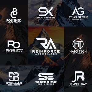 I will Create Professional Logo Design For Your Business | Initial Logo | Minimalist Logo | Lash Logo | Wedding Logo | Photography Logo