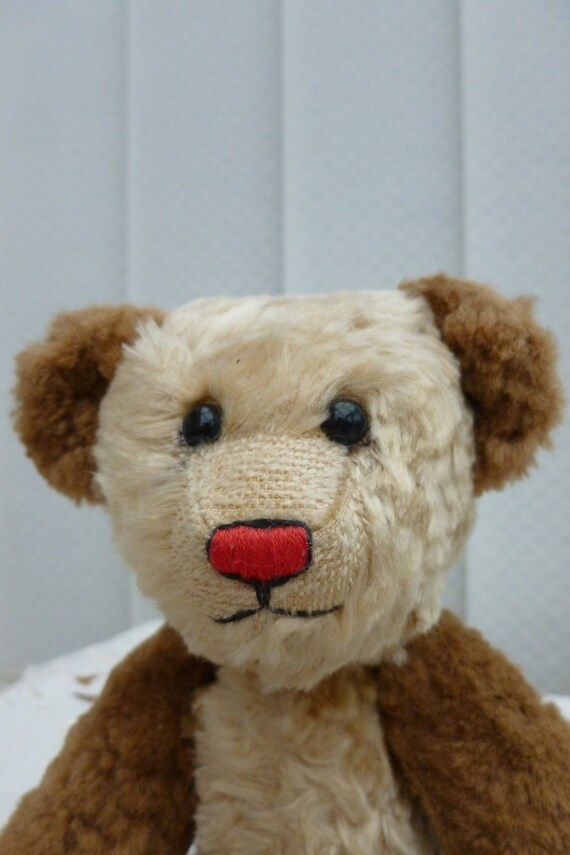 button eyed teddy bear