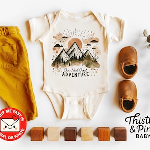 Our Next Great Adventure Baby Onesie® - Adventure Themed Baby Bodysuit - Travel Baby Gift - Family Adventure Outfit