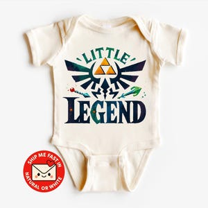 Mono de bebé Gamer de Little Legend® | Mono inspirado en videojuegos | Conjunto de bebé nerd | Regalo divertido para recién nacido