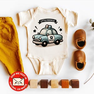Little Rookie Baby Onesie®, Police Baby Outfit, Cop Baby Clothes, Future Officer Newborn Outfit