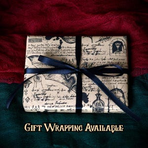 Vintage Style Ghost Couple Ornament in Baroque Frame | Unique Christmas Decoration | Whimsical Gothic Gift | Creepmas & Gothmas image 6