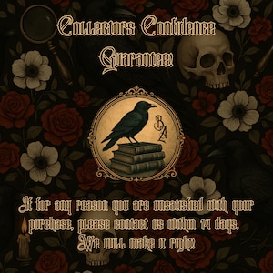 Vintage Style Ghost Couple Ornament in Baroque Frame | Unique Christmas Decoration | Whimsical Gothic Gift | Creepmas & Gothmas image 13