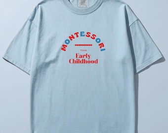 Retro Montessori School Group Shirt, Montessori Early Childhood Guide Shirt, Montessori Team Shirt, Montessori Group Shirt, Montessori Shirt