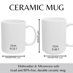 Retro Montessori Guide Teacher BPA-Free Ceramic Mug, (11oz, 15oz) - "Coffee First, Then Montessori!" image 4