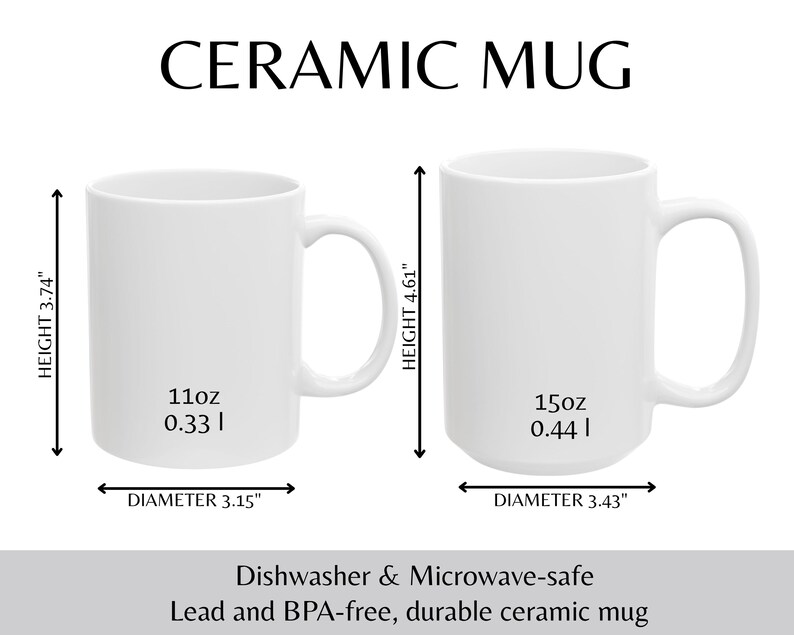 Retro Montessori Guide Teacher BPA-Free Ceramic Mug, (11oz, 15oz) - "Coffee First, Then Montessori!" image 4