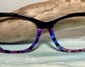 Little Miss Violet  Magnetic Eyewear Topper - Pair Eyewear compatible- All Frame Styles