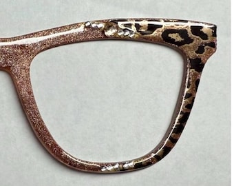 Fierce & Flawless Custom Magnetic Glasses Topper  - Pair Eyewear compatible- All Frame Styles -