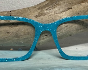 Ice Queen Magnetic Eyewear Topper - Pair Eyewear compatible- All Frame Styles - Hand Painted