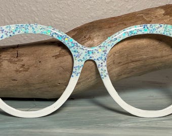 Seaglass Whisper Custom Magnetischer Eyewear Topper - Paar Brillen kompatibel - Alle Rahmenstile -