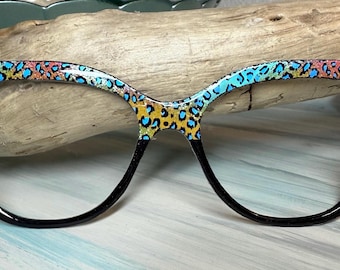 Prism Prowl  Custom  Magnetic  Toppers  - Pair Eyewear compatible- All Frame Styles - custom hand painted