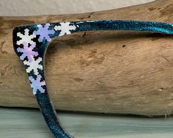 Shimmer Storm Eyewear Topper - Paar Brillen kompatibel - Alle Rahmenstile