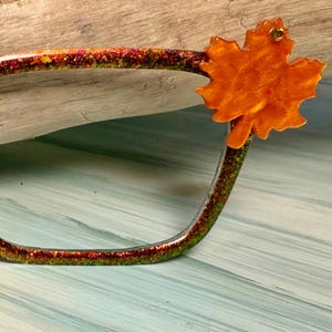 Topper per occhiali magnetico personalizzato Autumn Ember - Paio di occhiali compatibili - Tutti gli stili di montatura