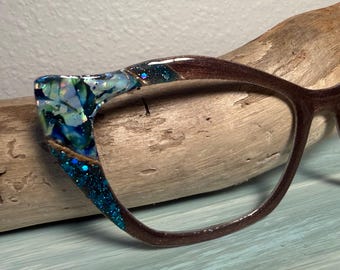 Magnetyczna nakładka na okulary Spoiled Rich Ranch Wife – para, kompatybilna z okularami – wszystkie style oprawek