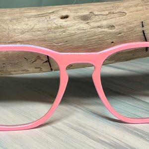 Pink Chrome Custom Magnetic Toppers - Pair Eyewear compatible- All Frame Styles