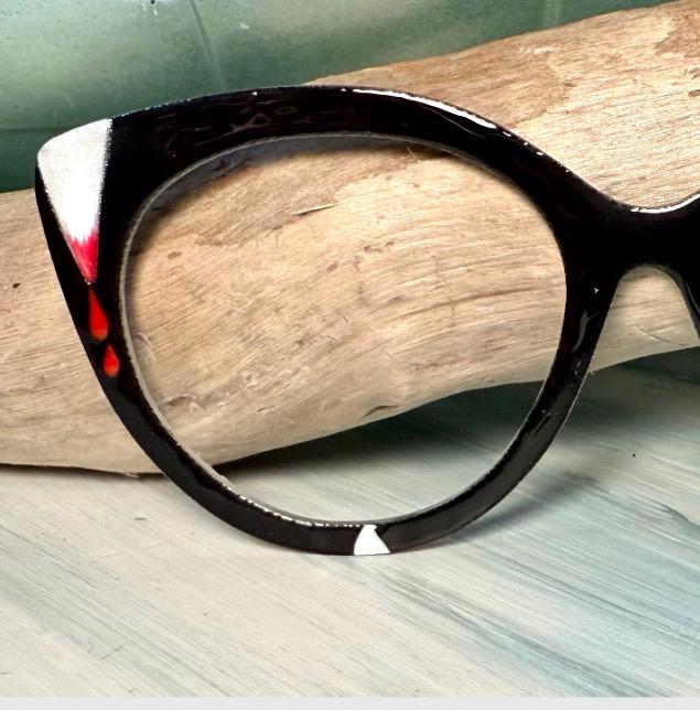 RARE C 1800 Women Round Spectacle eyeglasses  18th 19th C 1780 - 1830 Dracula Dracula Sunglasses - Etsy main image 4