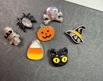 Assorted Tiny Halloween Magnetic Charm  Sold Individually….. Priced per charm