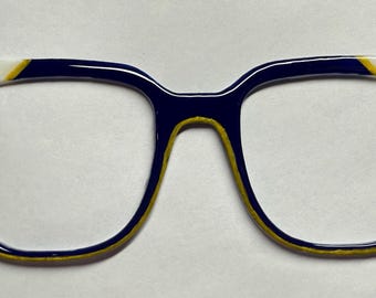 Personalisierte magnetische Eyewear Topper - Paar Brillen kompatibel - von Kunden erstelltes High School Sportteam