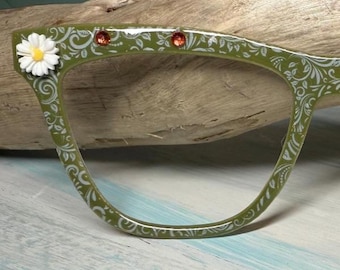 Meadowlight Magnetic Eyewear Topper - Pair Eyewear compatible- All Frame Styles - custom hand painted