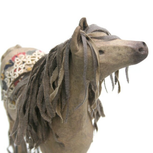 Stick Leg Horse - Delia - Handmade Horse Decor & Horse Art