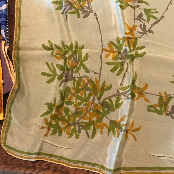 Vintage VERA Scarf VERA Neumann Vera Sheer Scarf S