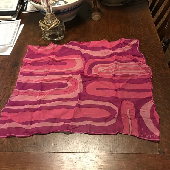 Vintage VERA Sheer VERA Scarf VERA Neumann Scarf P