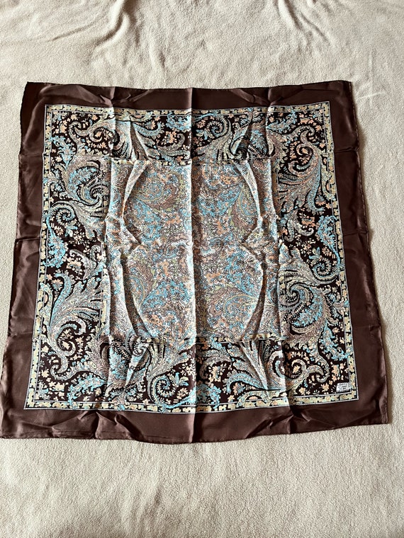 Vintage Liberty of London Silk Square Scarf Englan