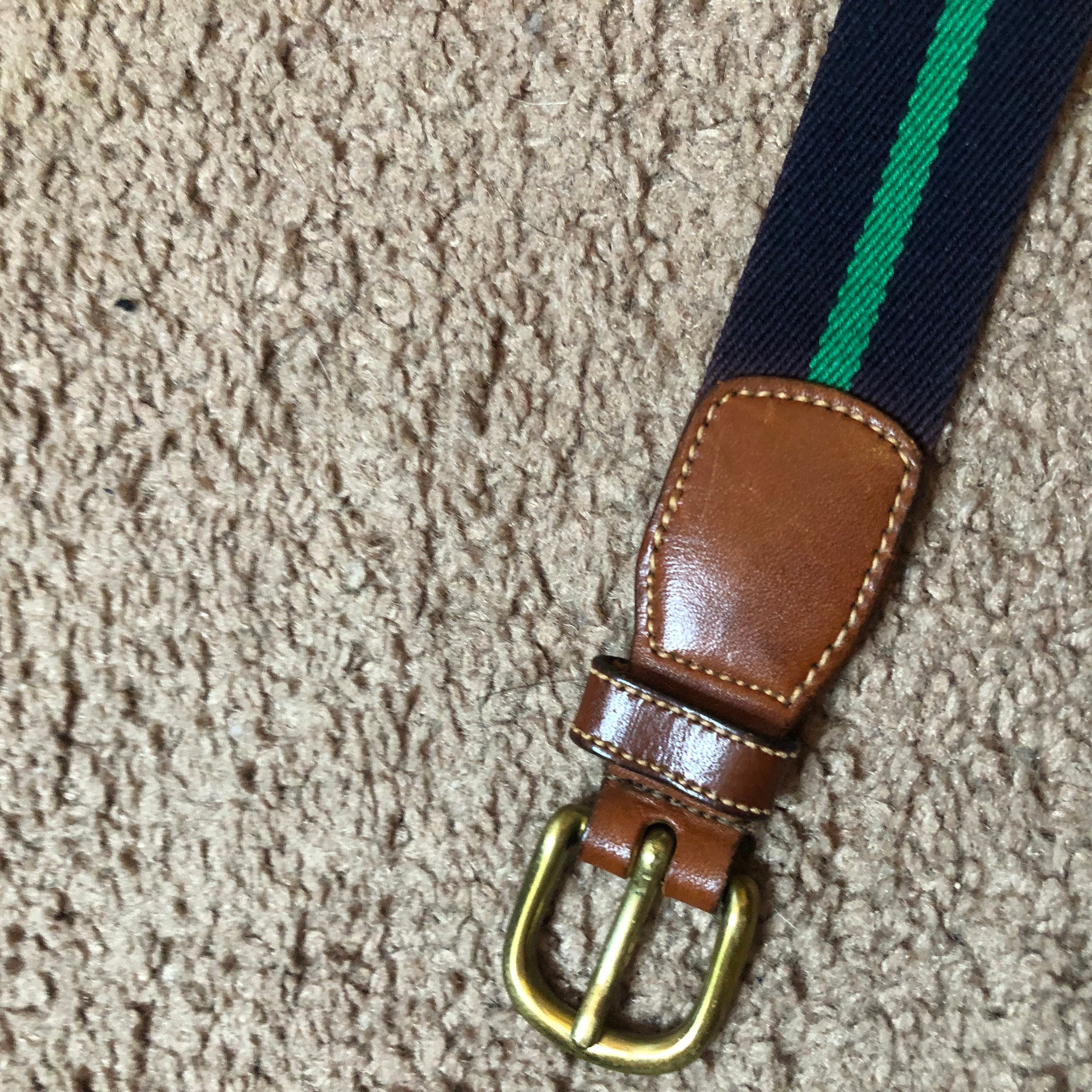 Vintage 80s Womans Dooney Bourke DB Belt Size 34 Blue Green Vintage 80s Womans Dooney Bourke DB Belt Size 34 Blue Green