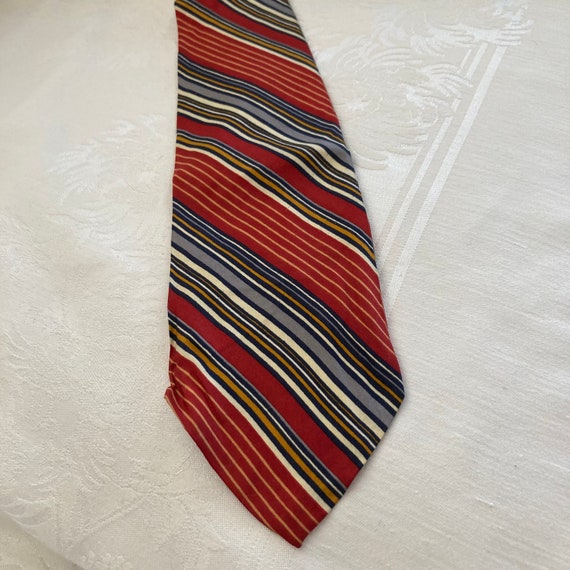 Vintage 100% Silk Yves Saint Laurent Tie YSL (Par… - image 4