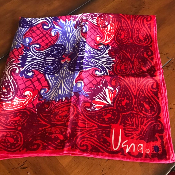 VINTAGE Vera Neumann VERA Scarf Ladybug Abstract … - image 2