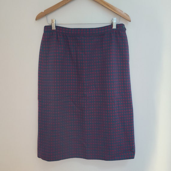 Vintage Womens Pendleton 100% Virgin Wool Skirt B… - image 1