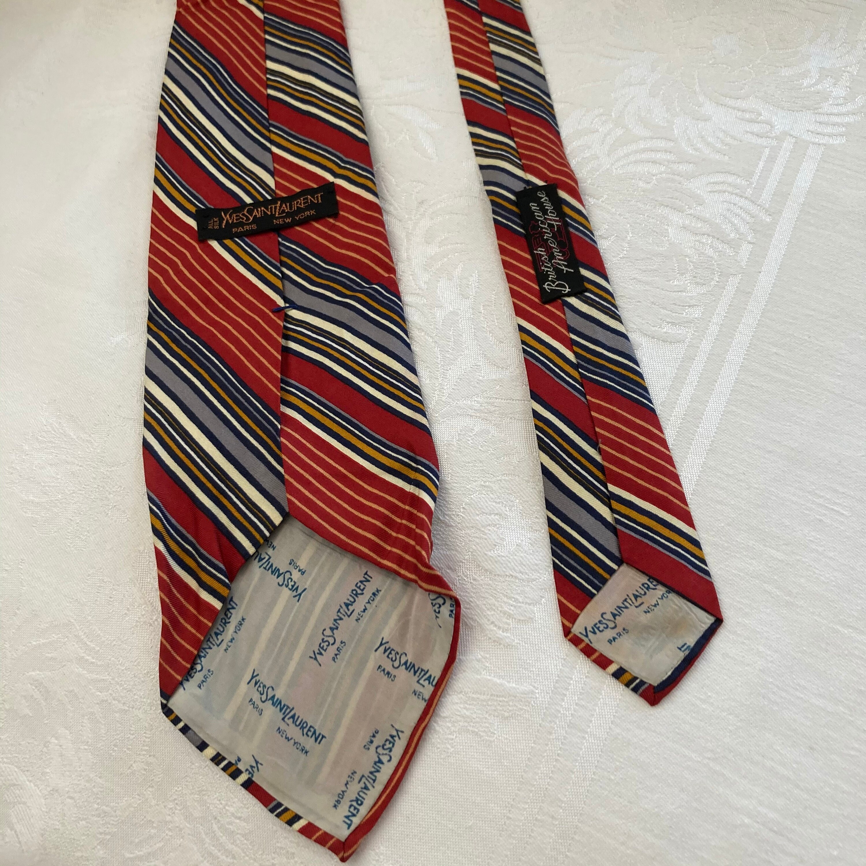 イヴ・サンローラン　ネクタイ　ビンテージ SAINT LAURENT - Vtg 70s80s イヴサンローラン ネクタイ ワイド