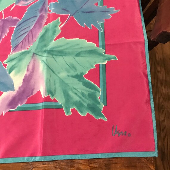 Vintage VERA Scarf VERA Neumann Scarf Pink Blue P… - image 3