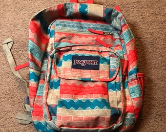 Vintage 90s Jansport Backpack Made in USA Streetwear Size