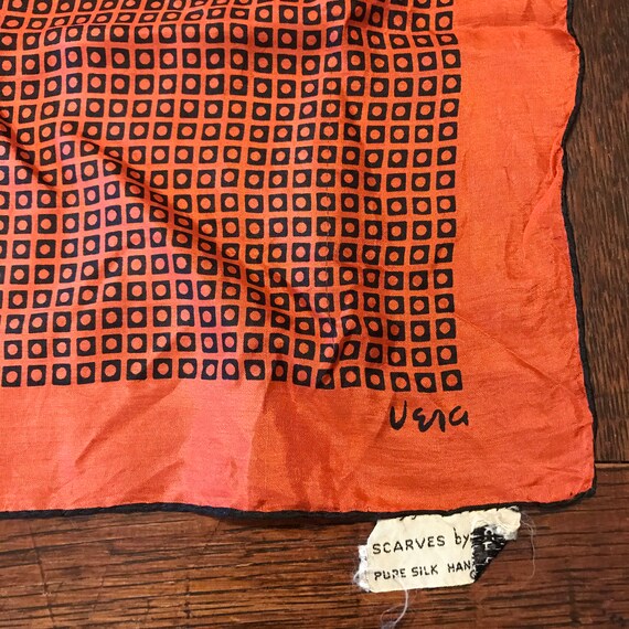 Rare Very Early Vintage VERA Scarf VERA Neumann Ve